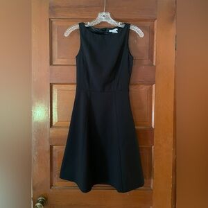 H&M Black Flared Bottom Dress
